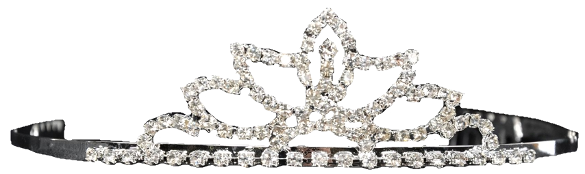 Princess Tiara Rhinestones 1.5in Child Costume Accessory