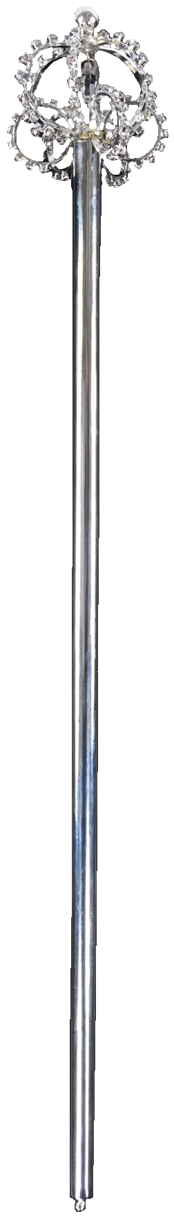 Scepter Rhinestone Metal Adult Costume Accessory