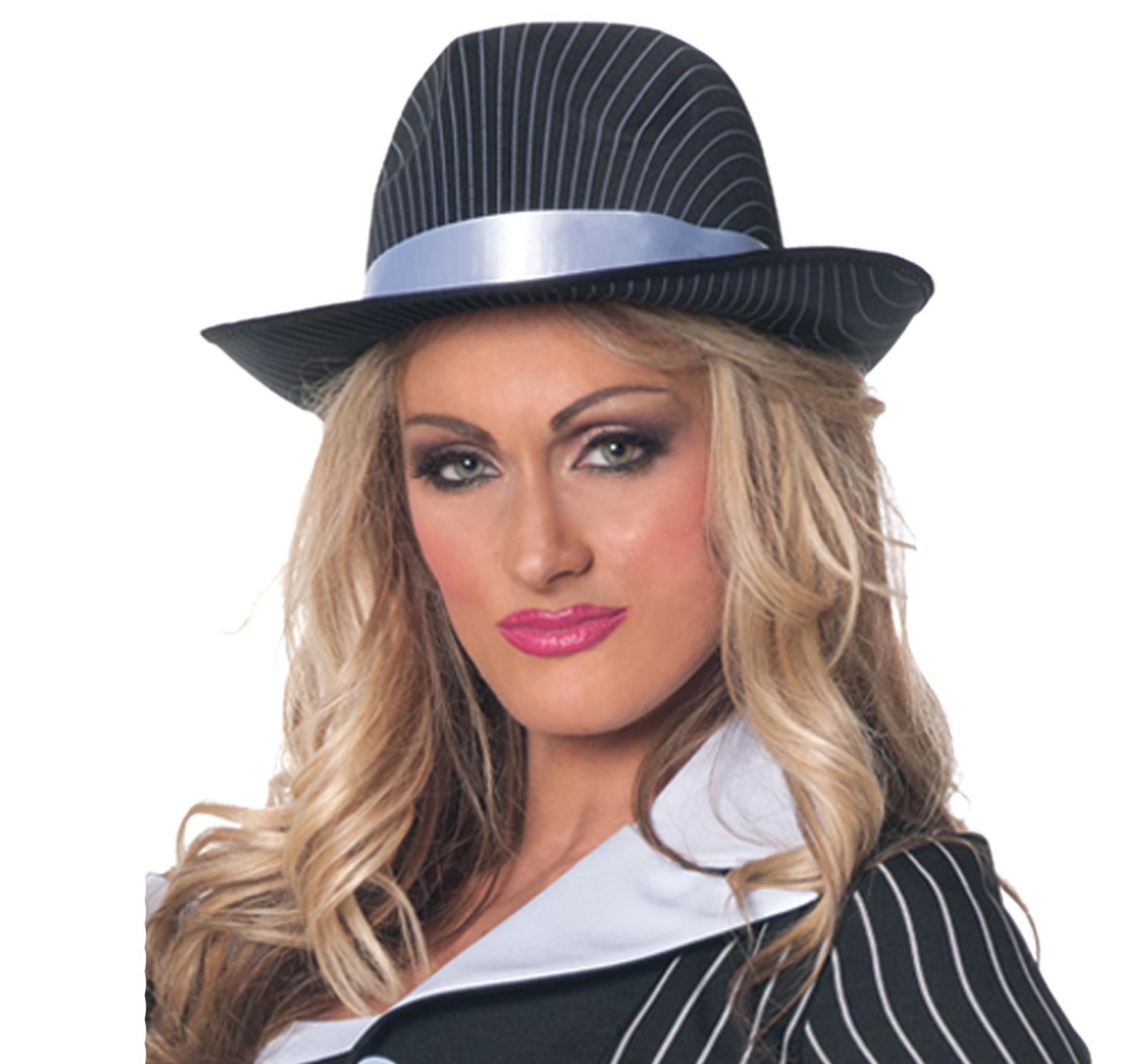 Gangster Pinstripe Adult Hat