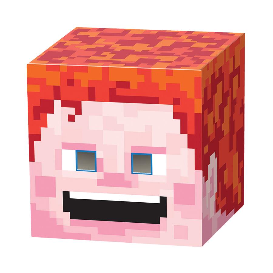 8-Bit Pixel Box Head Child Costume Accessory