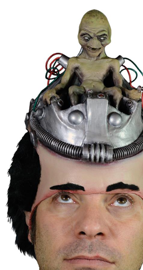 Alien Pilot Headpiece Adult Costume Accessory