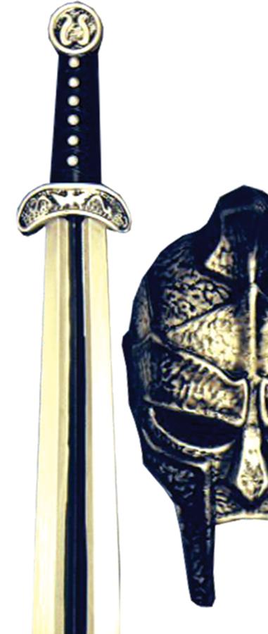 Gladiator Mask Sword Adult Costume Accessory Set