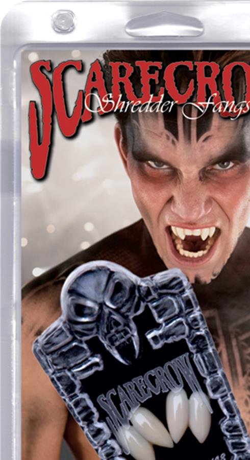 Shredders Doubles Fangs Scarecrow Adult Costume Accessory