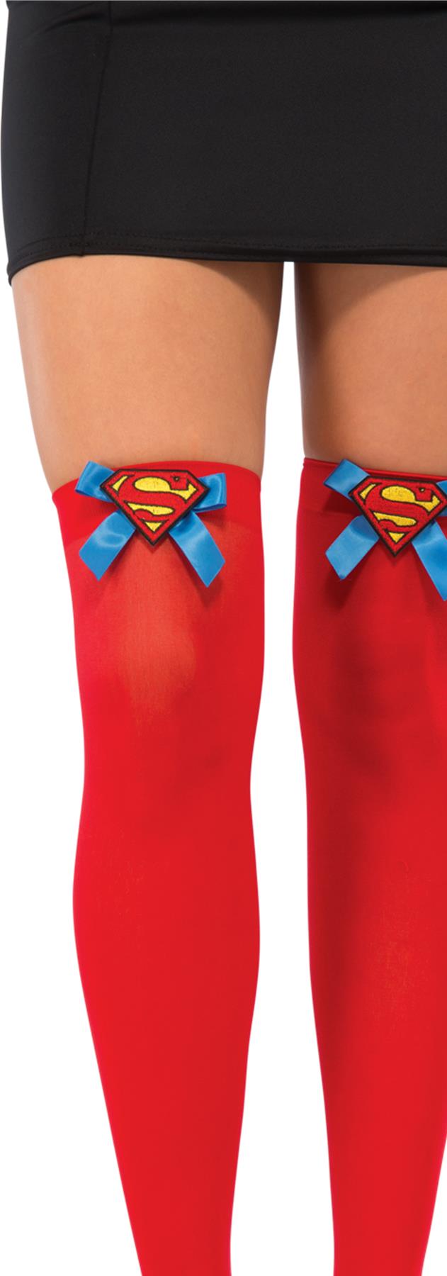 Supergirl Thigh Highs Adult Costume Accessory