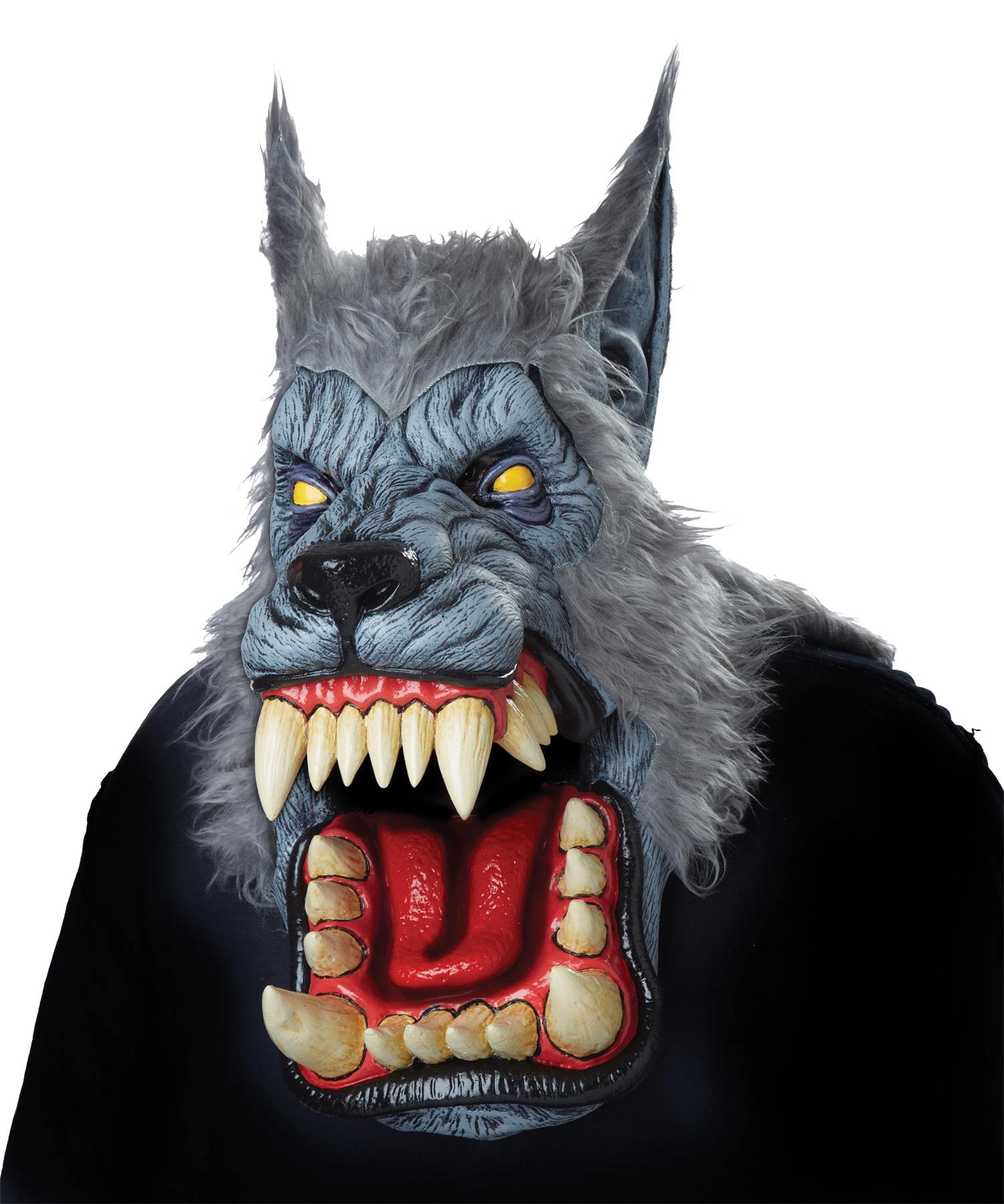 Lunar Psycho Wolf Adult Mask