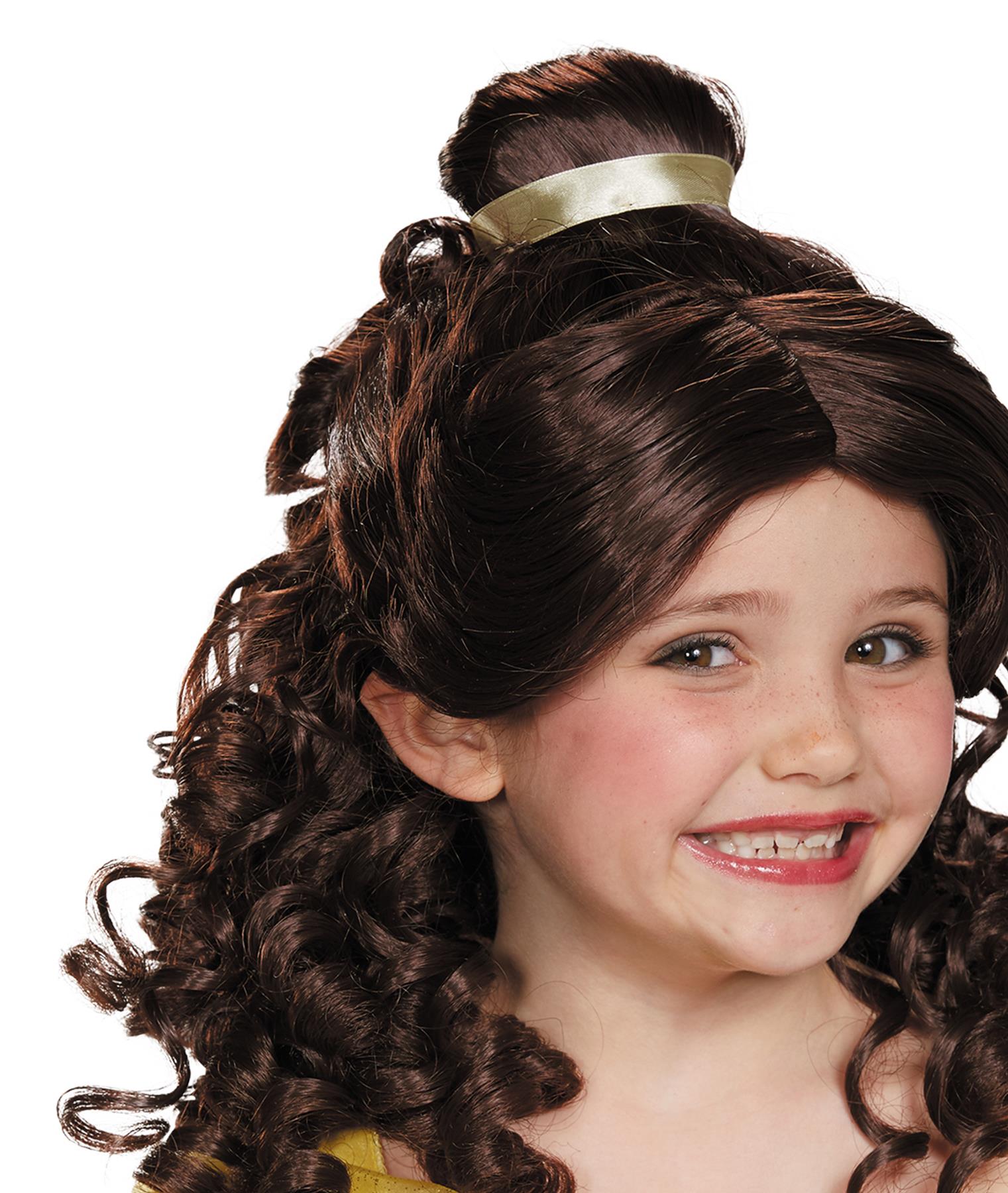 Beauty and the Beast Belle Child Wig