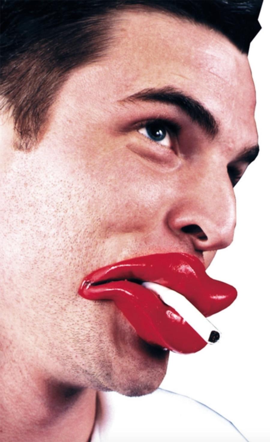 Giant Lips Adult Costume Accessory