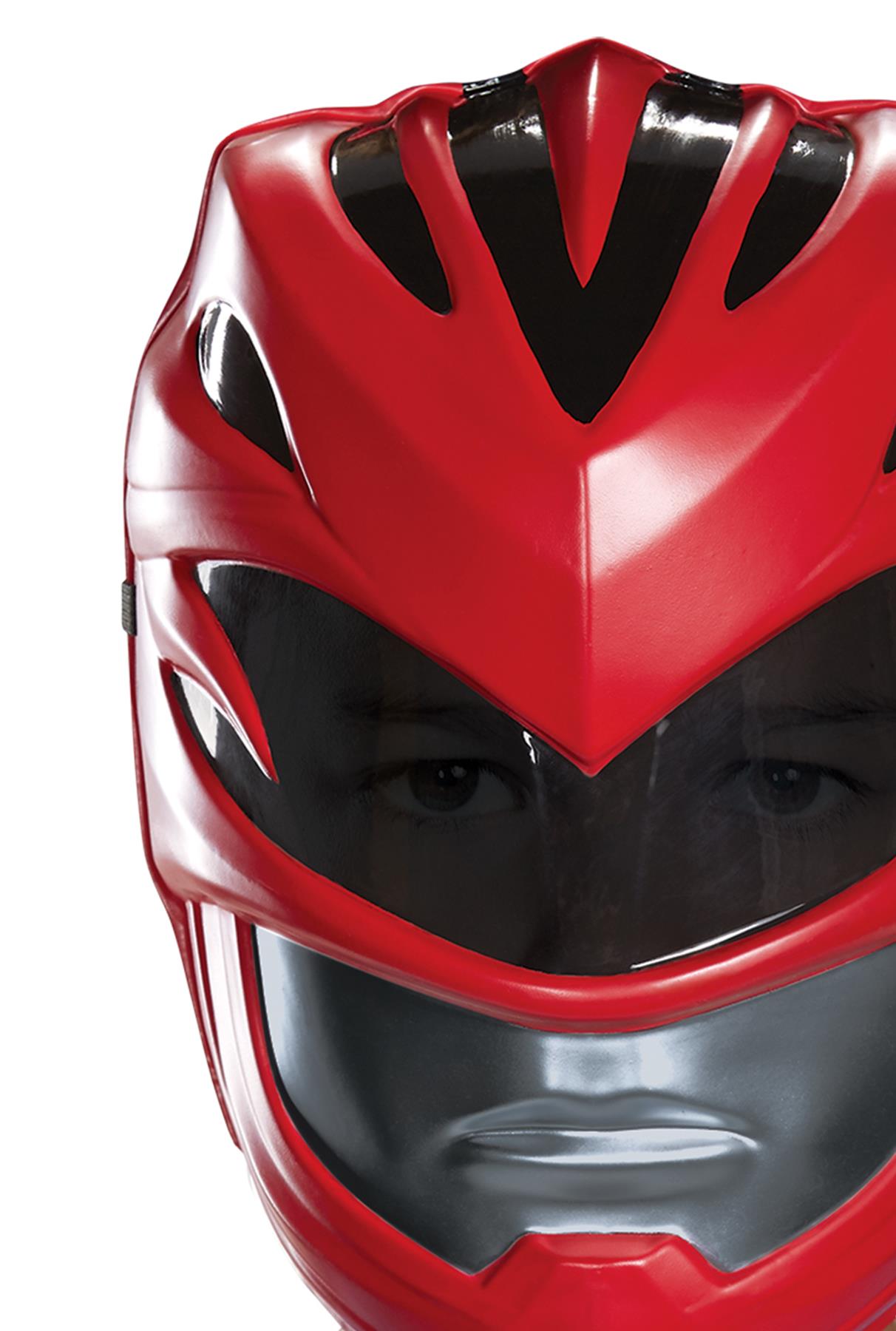 Power Rangers 2017 Red Ranger Vacuform Child Mask