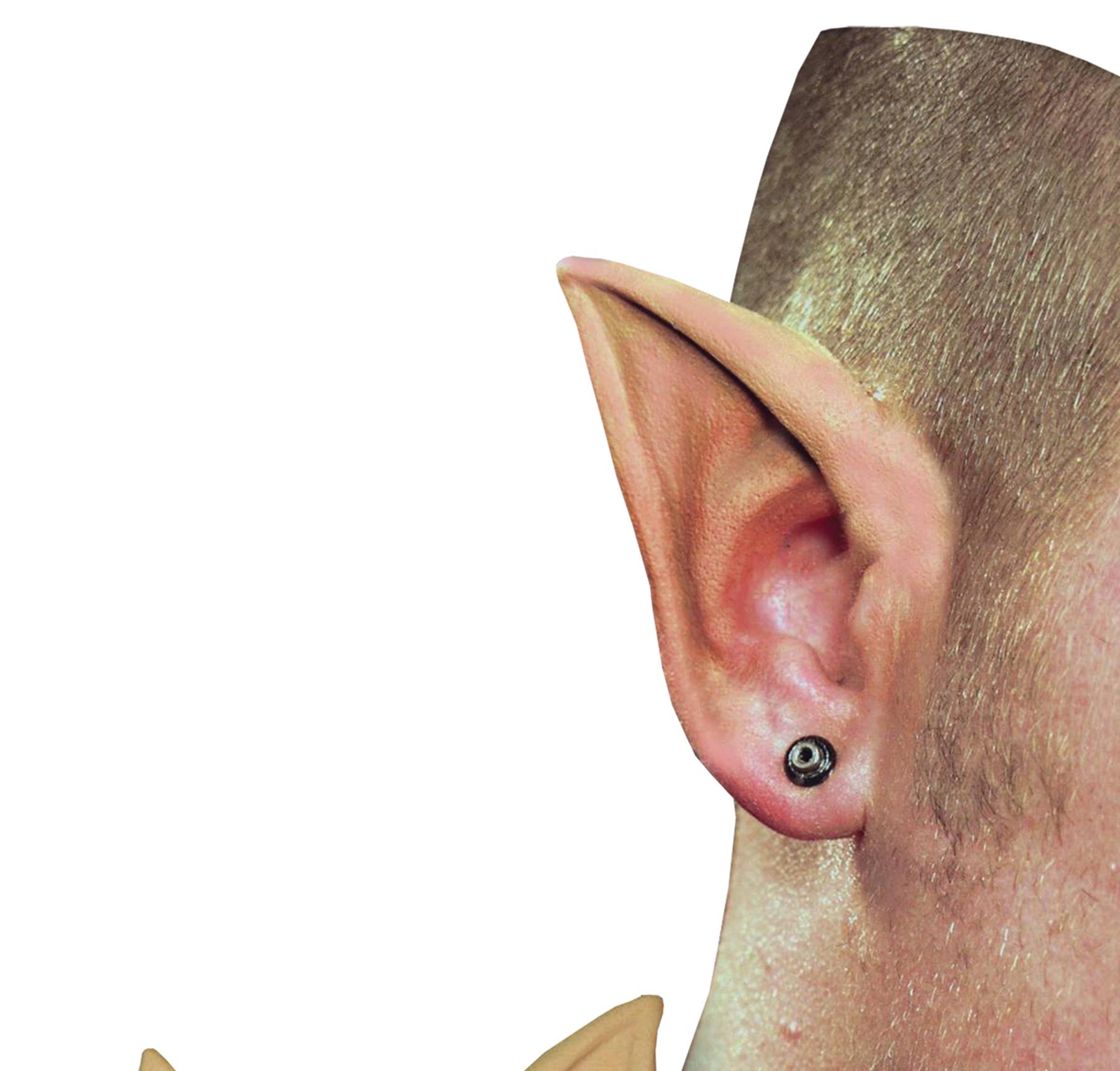 Elf Ears Foam Latex Prosthetic Makeup Accessory
