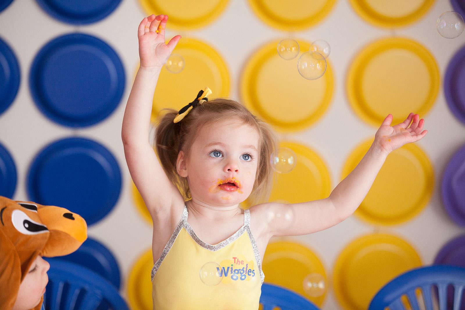 The Wiggles Yellow Wiggle Ballerina Top Child Costume Accessory