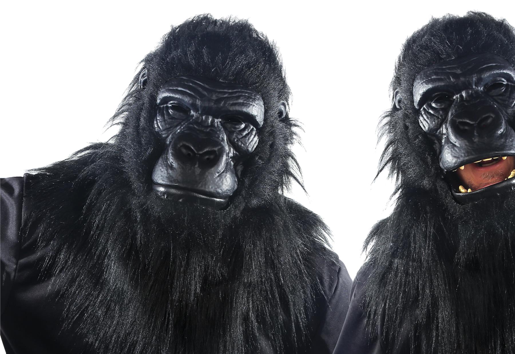 Gorilla Animated Sound Adult Mask