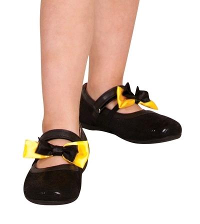 The Wiggles Emma Yellow Wiggle Shoe Bows Child Costume Accessories