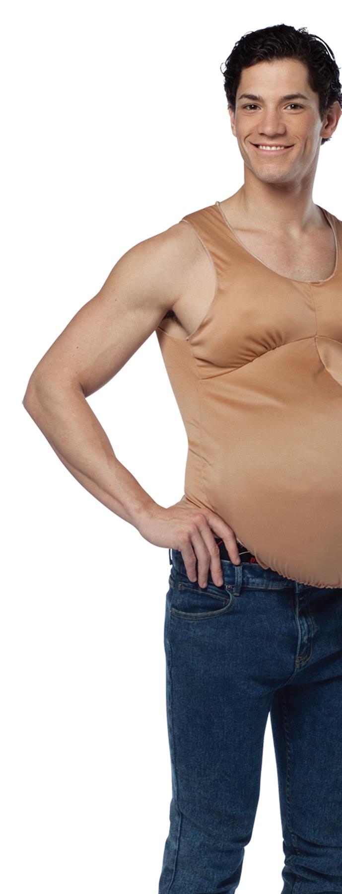 Pregnant Bodysuit Adult Costume Accessory