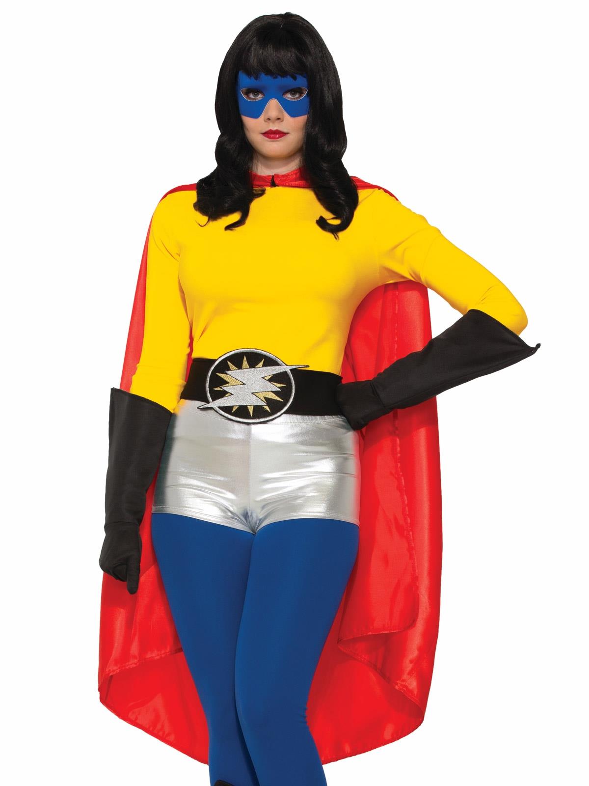 Superhero Red Adult Cape