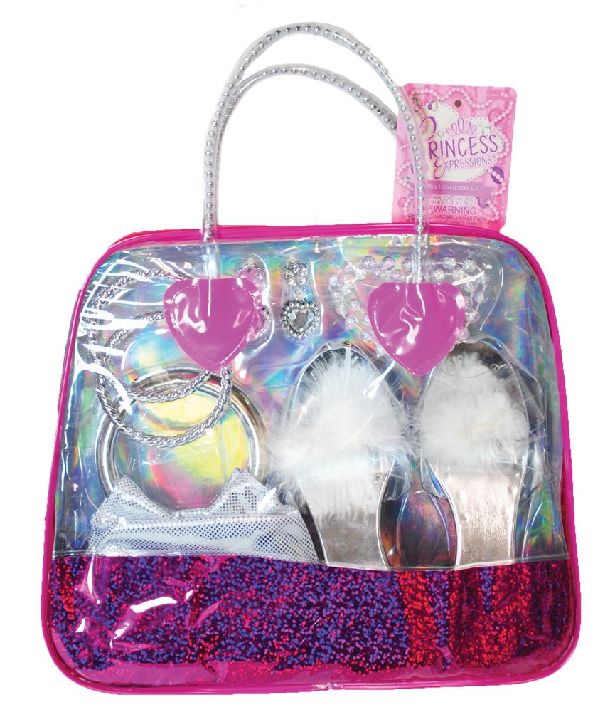 White Princess Dress Up Child Accessory Kit