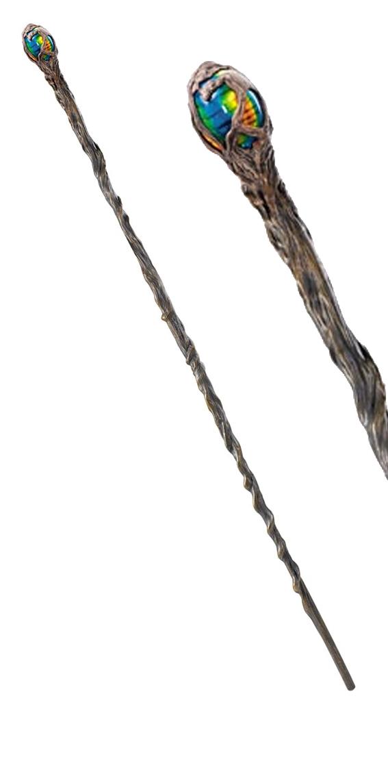 Maleficent Glowing Staff Deluxe Costume Accessory