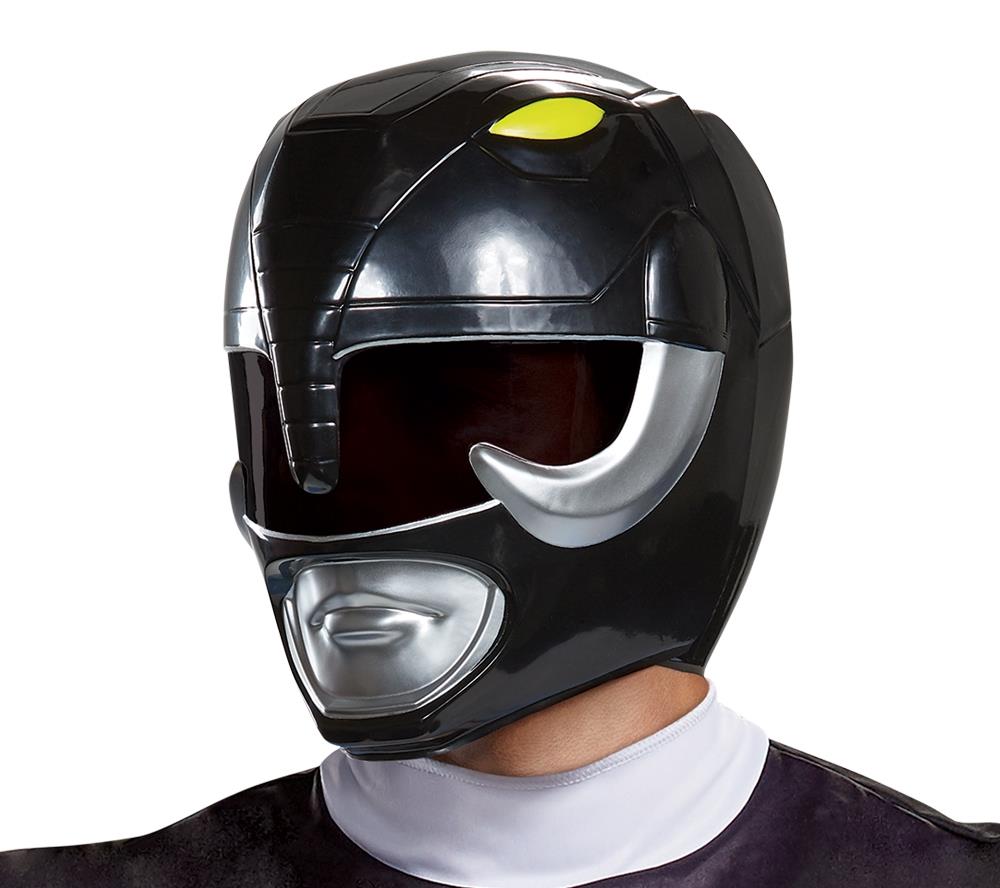 Mighty Morphin' Power Rangers Black Ranger Helmet Adult Costume Accessory