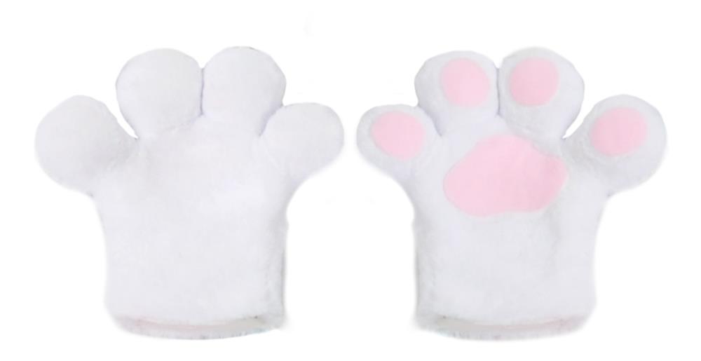 Easter Bunny Hands Deluxe Adult Gloves