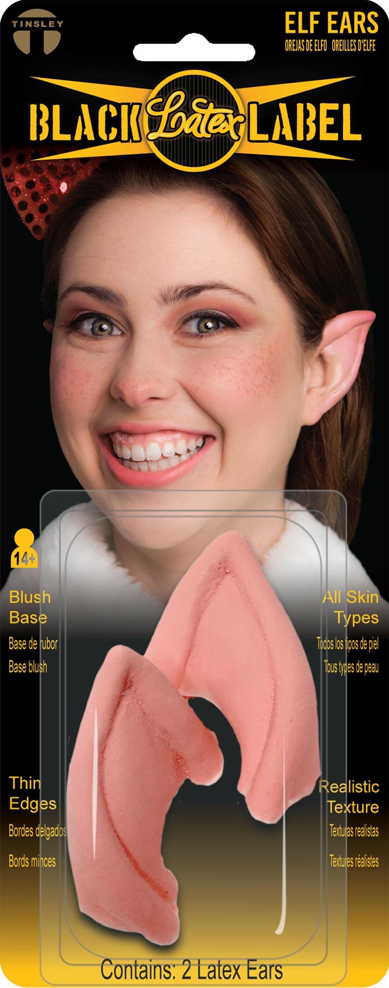 Elf Ears Latex Prosthetics Makeup Accessory