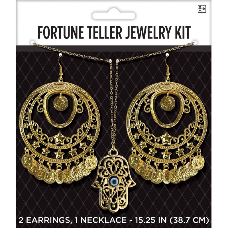 Fortune Teller Jewellery Kit Adult Costume Accessory