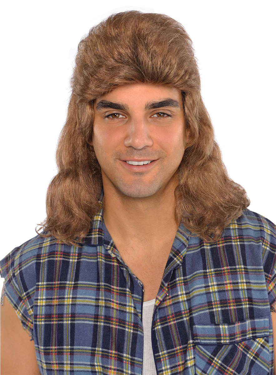 Mullet Head Adult Wig