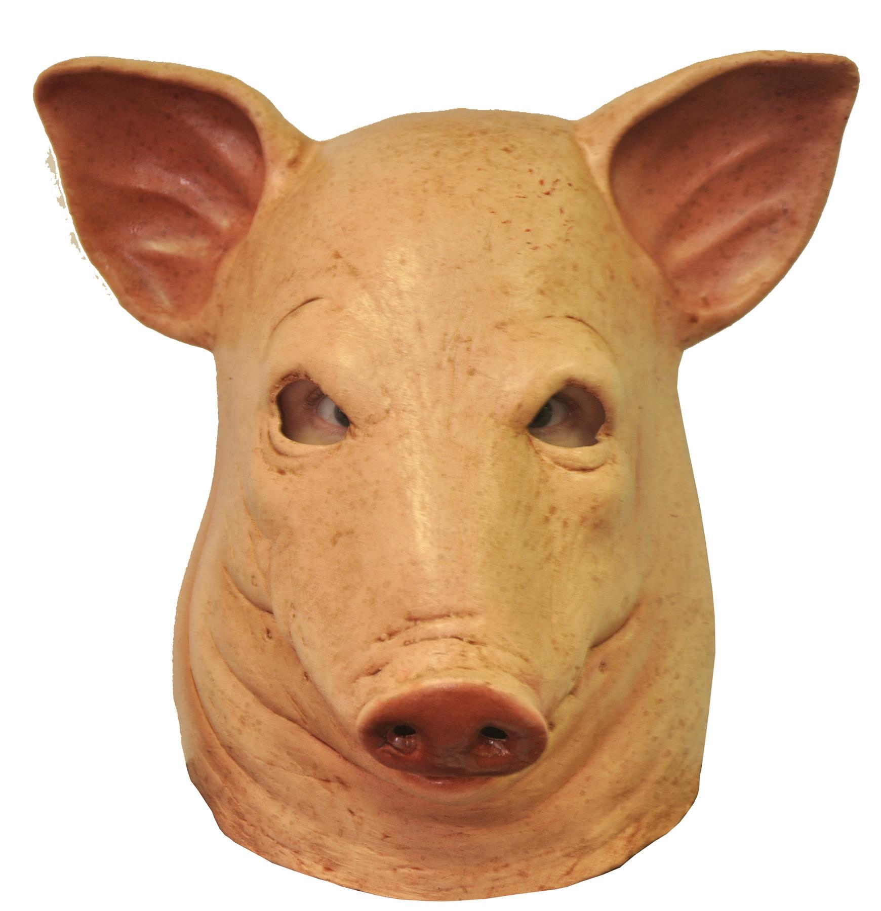 Bloody Pig Latex Adult Mask
