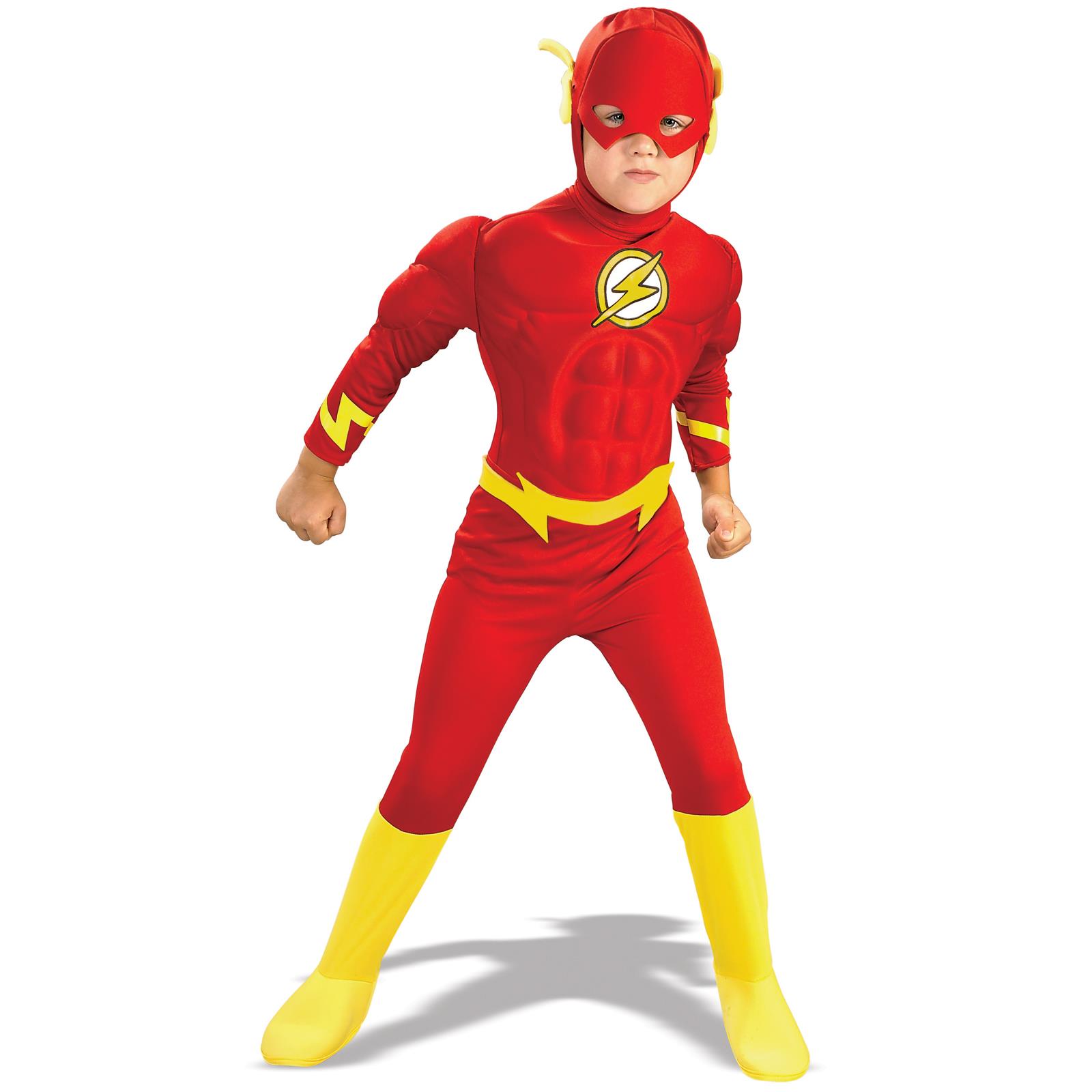 DC Comics The Flash Muscle Chest Deluxe Child Costume Medium
