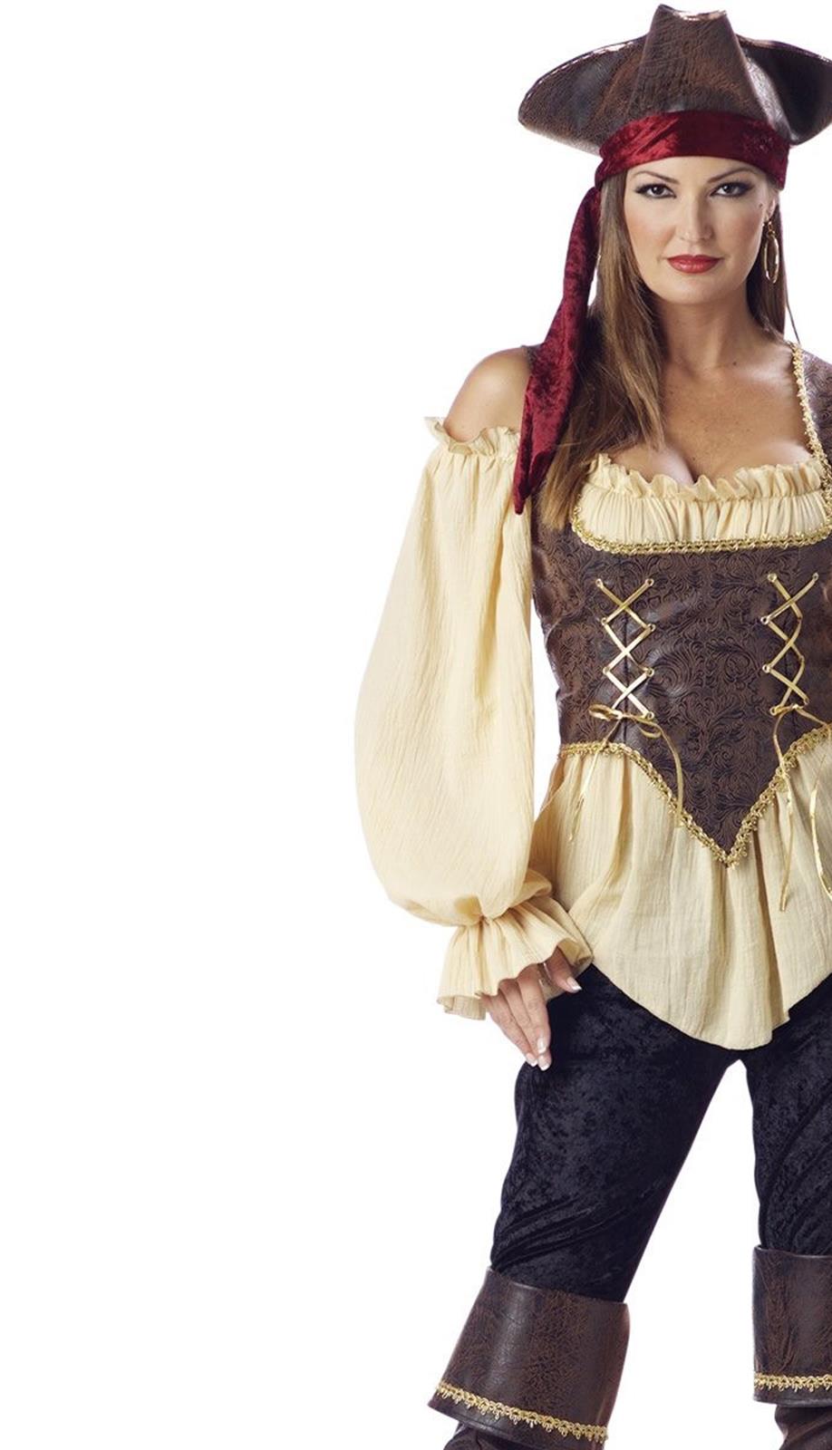Rustic Pirate Lady Elite Collection Adult Costume