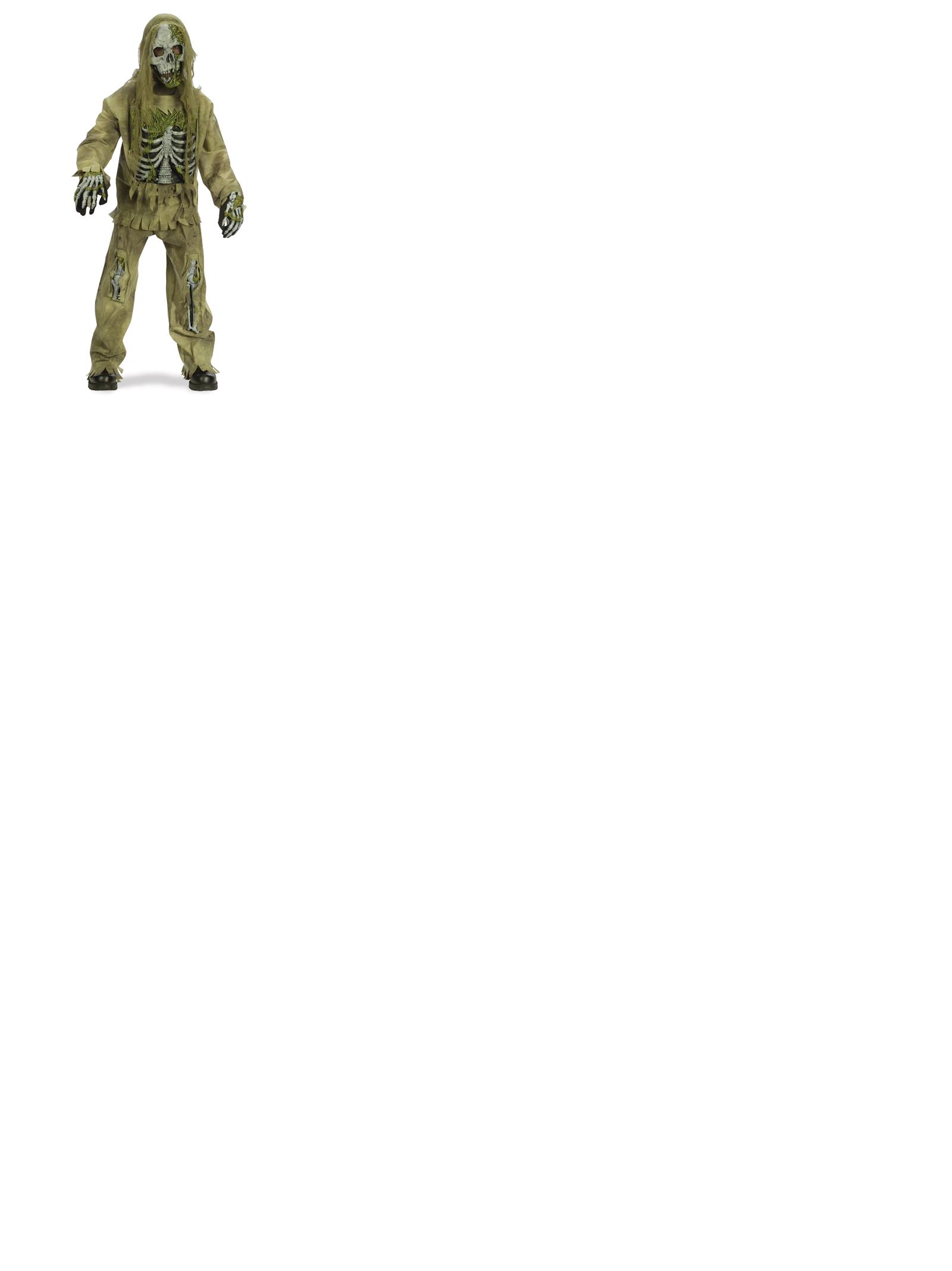 Skeleton Zombie Child Costume 8-10