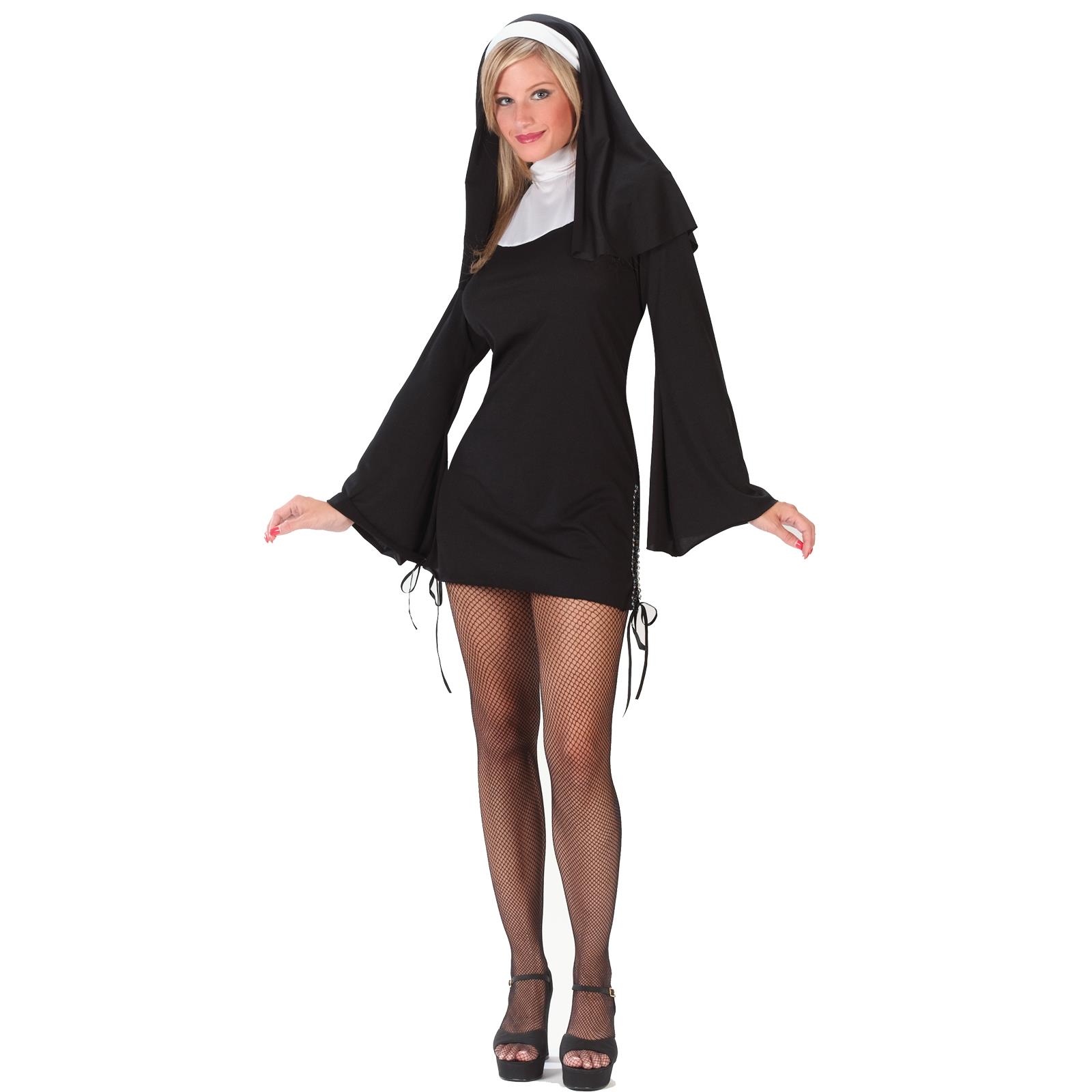 Naughty Nun Adult Costume S/M