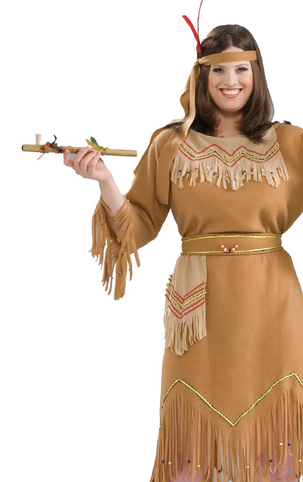 Native American Maid Adult Plus Costume