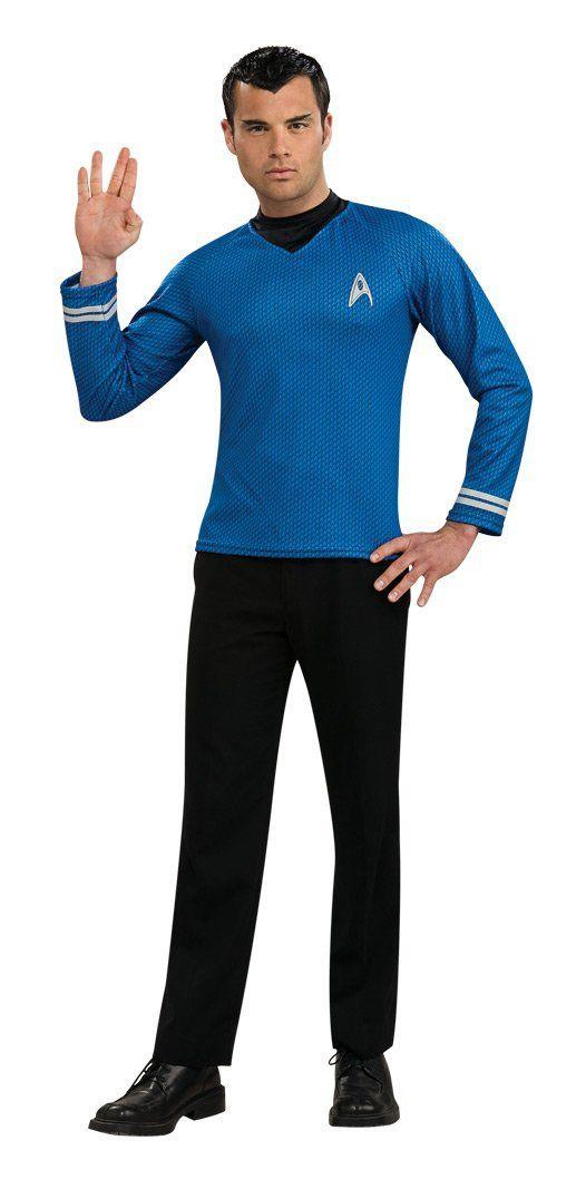 Star Trek Movie Blue Shirt Deluxe Adult Costume Xl