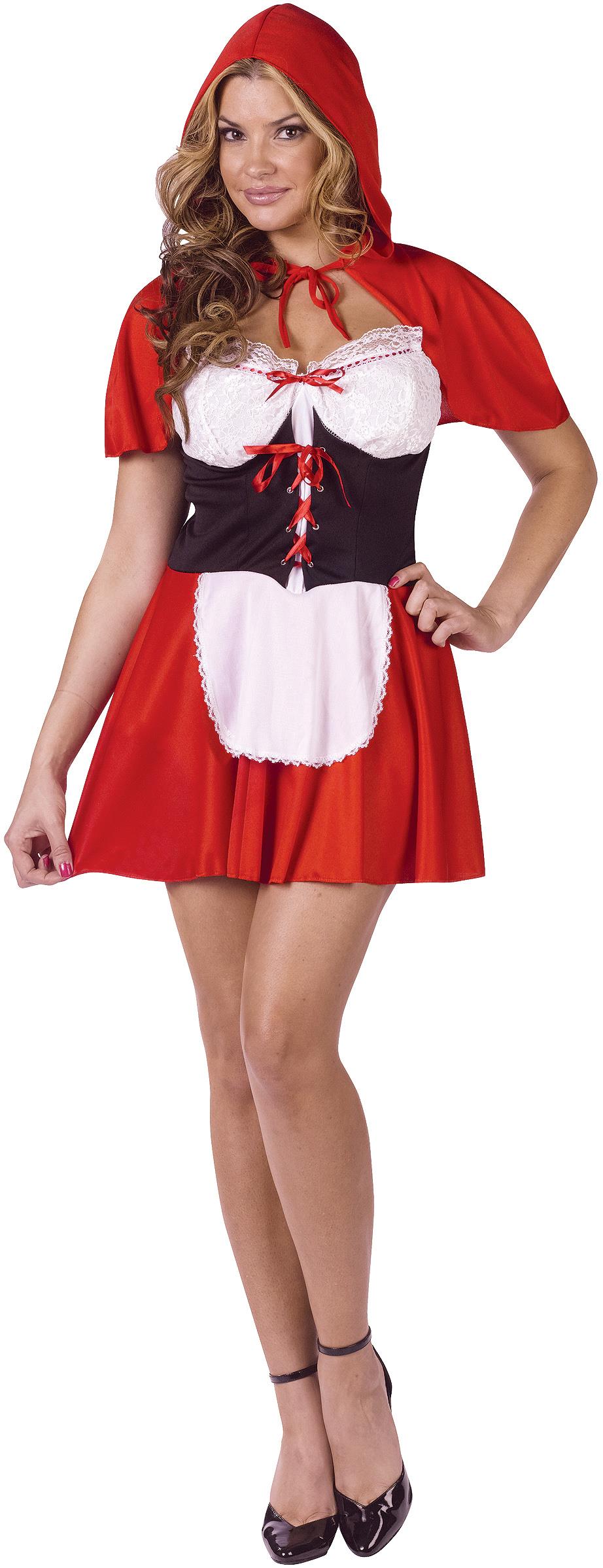 Red Hot Riding Hood Adult Costume S/M