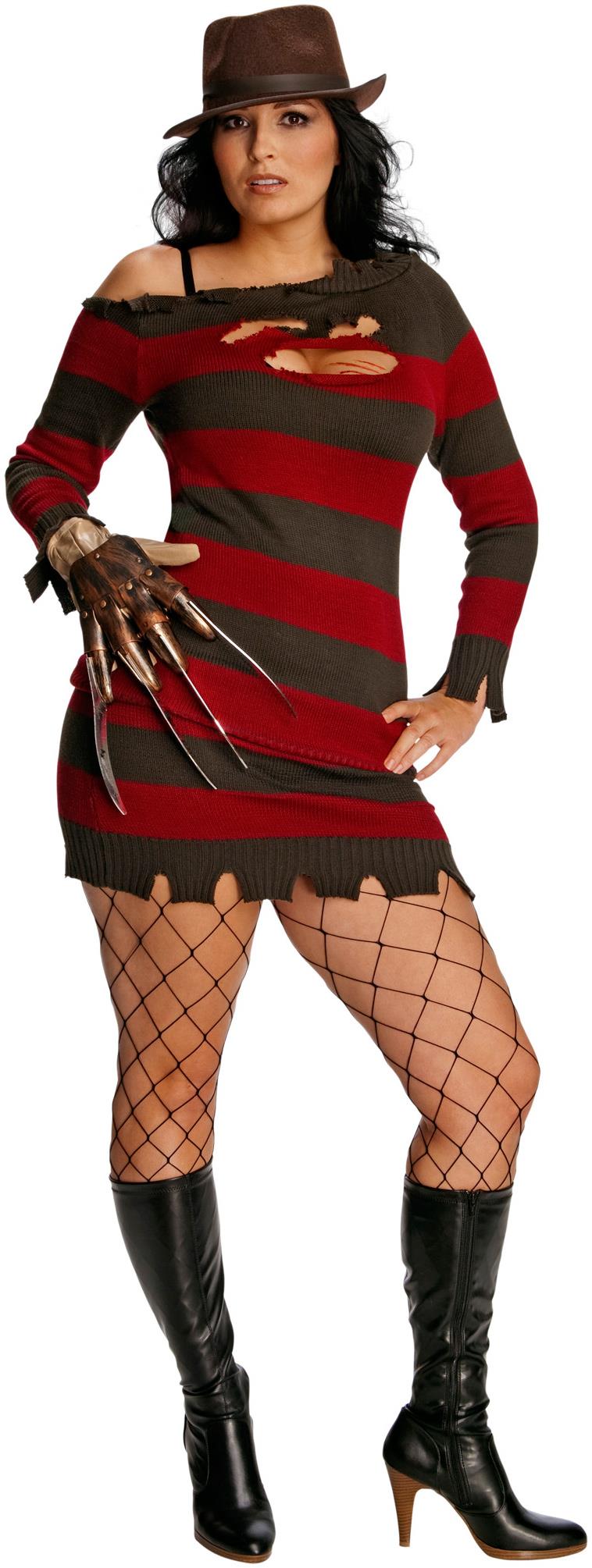 A Nightmare on Elm Street Miss Krueger Adult Plus Costume