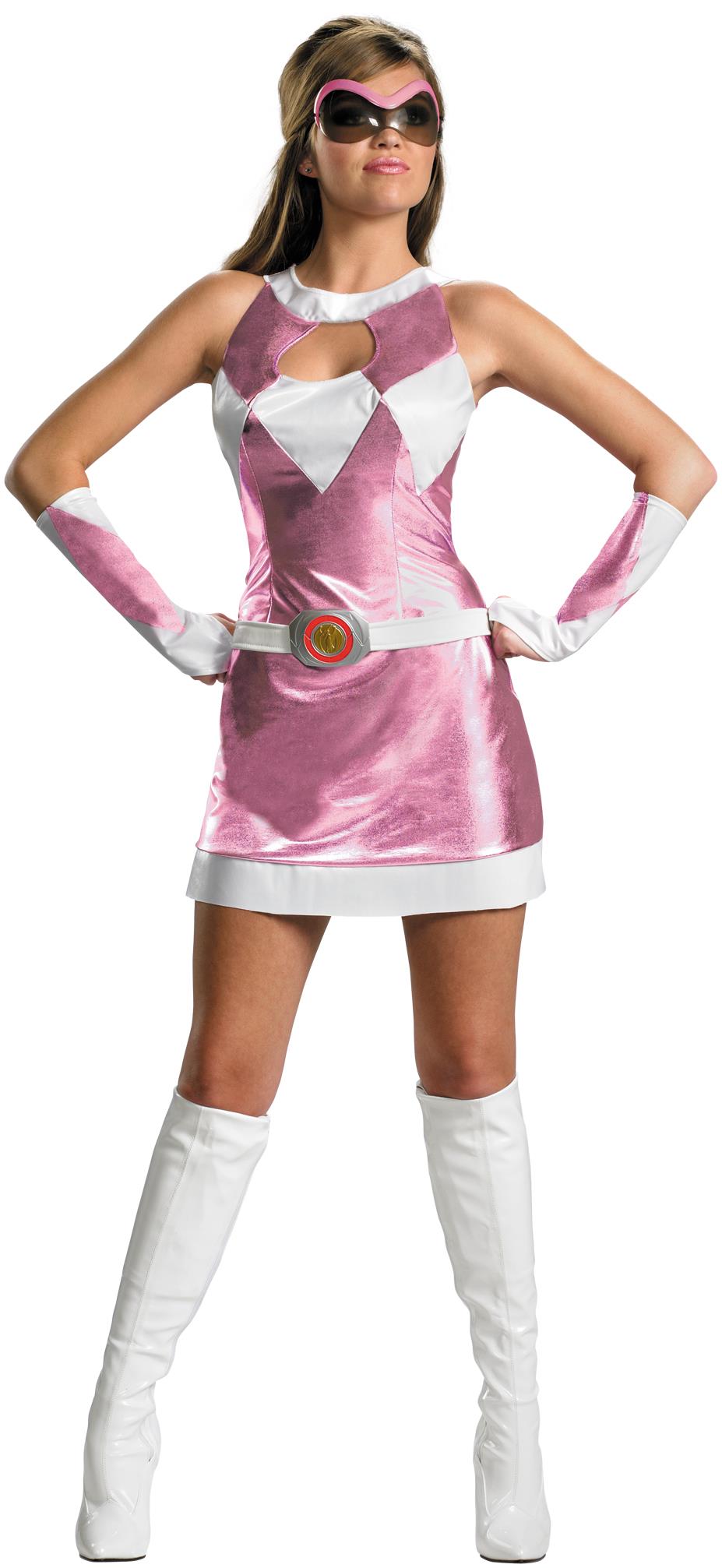 Mighty Morphin Power Rangers Pink Ranger Sassy Deluxe Adult Costume