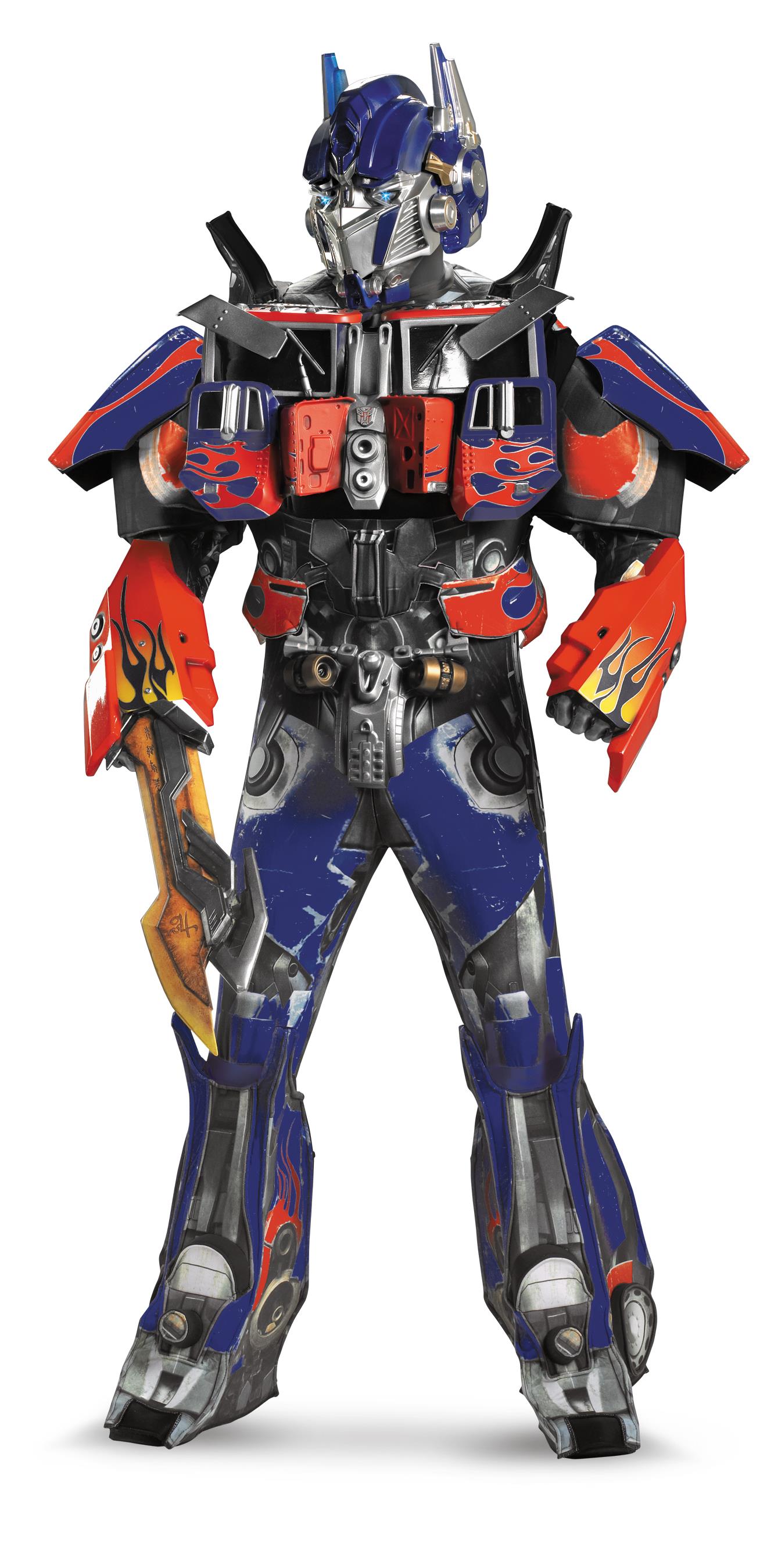 Transformers Dark of the Moon Optimus Prime 3D Theatrical Vacuform Adult Costume