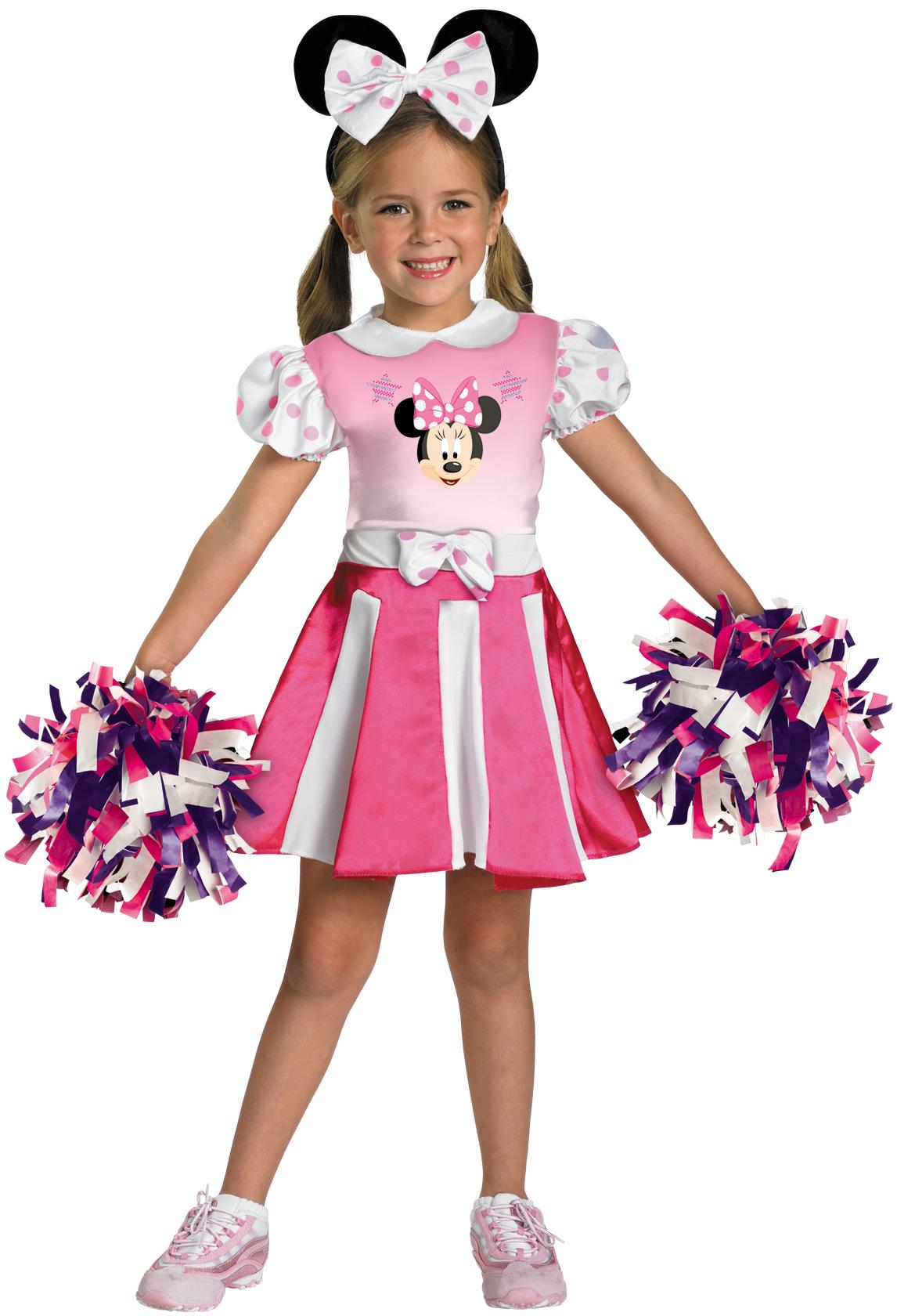 Minnie Mouse Clubhouse Cheerleader Toddler / Child Costume