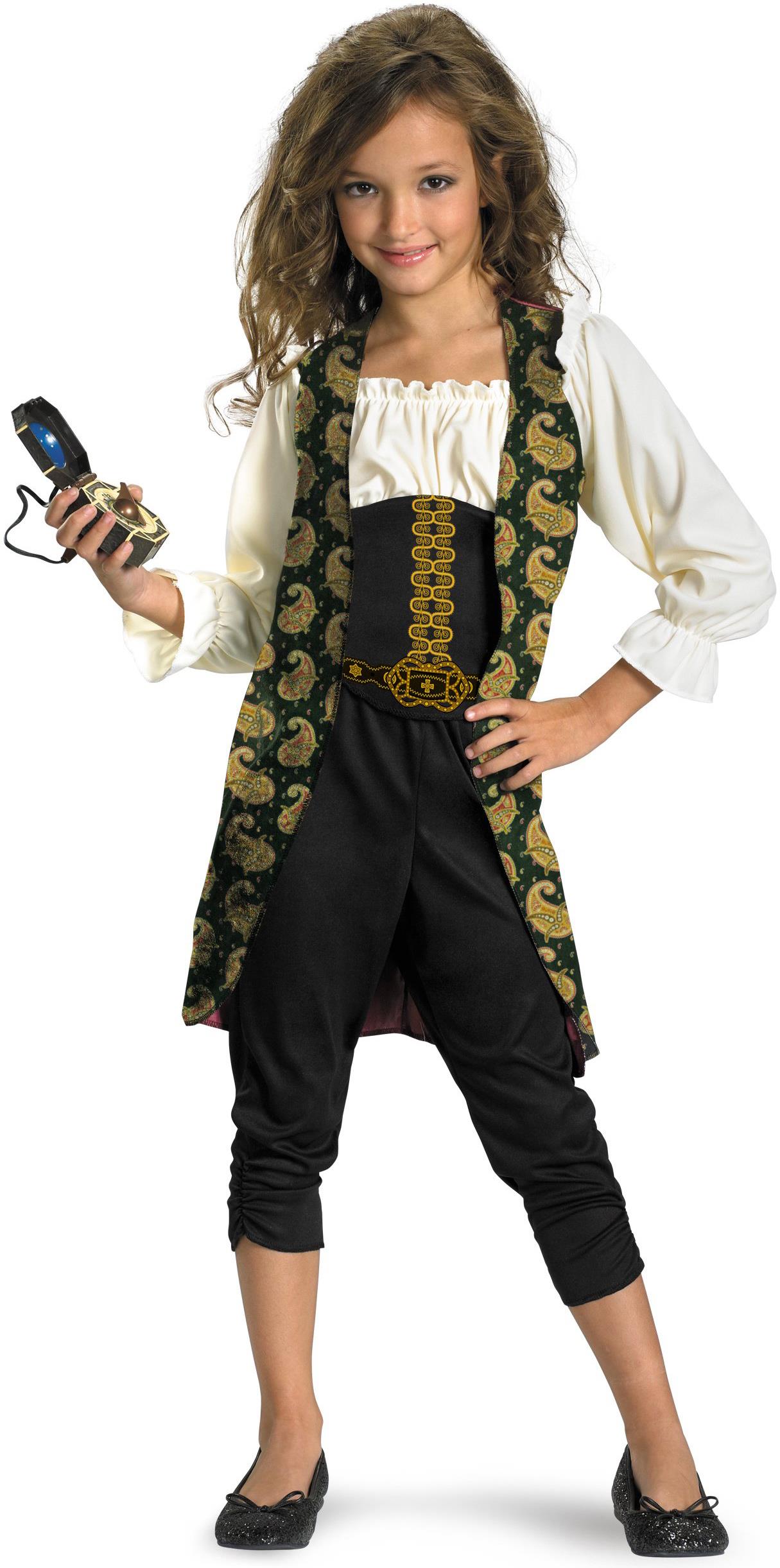 Pirates of the Caribbean Angelica Child Costume Small