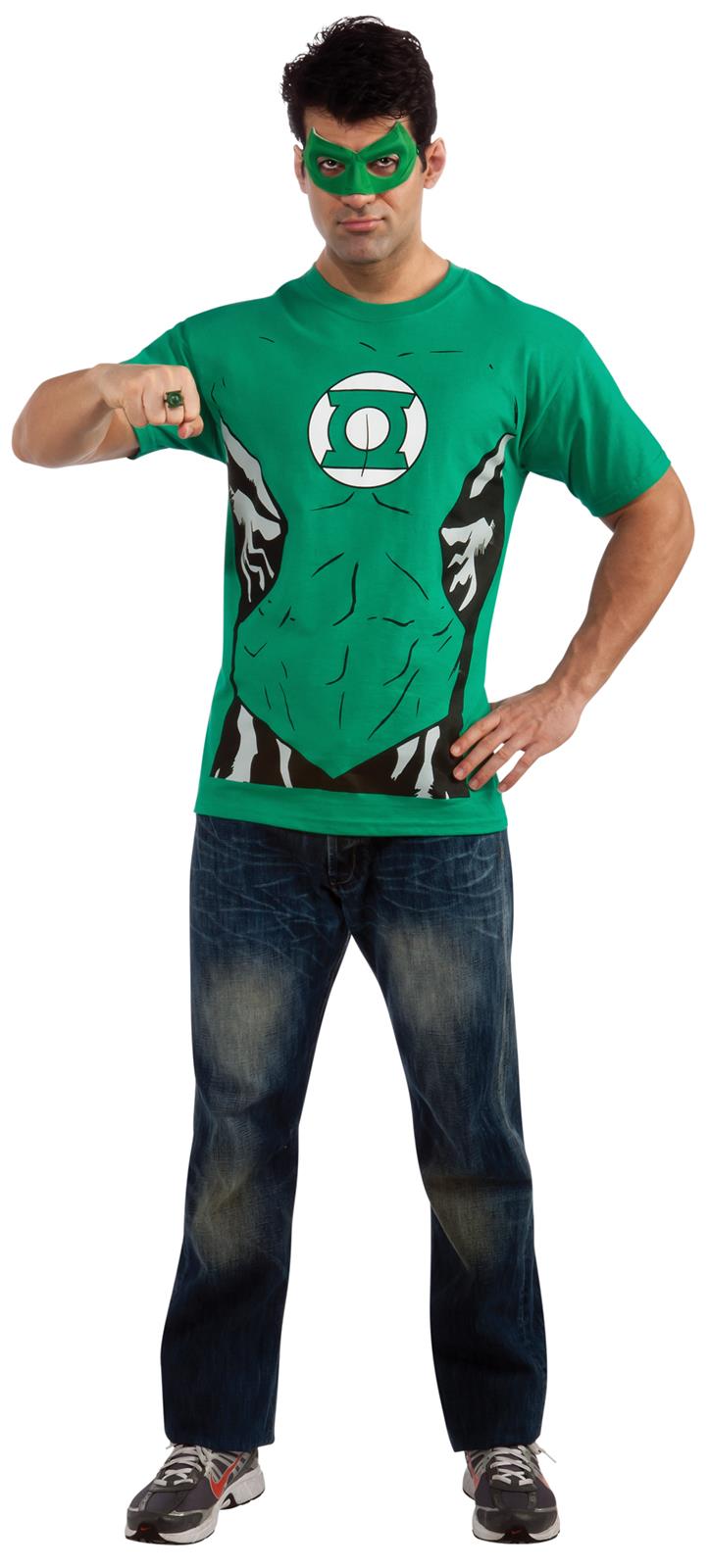 Green Lantern T-Shirt Adult Costume Kit