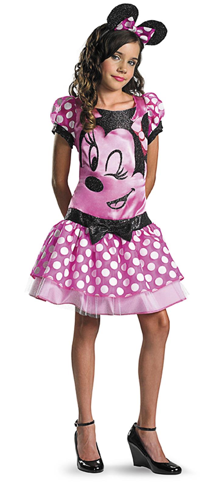 Minnie Mouse Clubhouse Pink Tween Costume