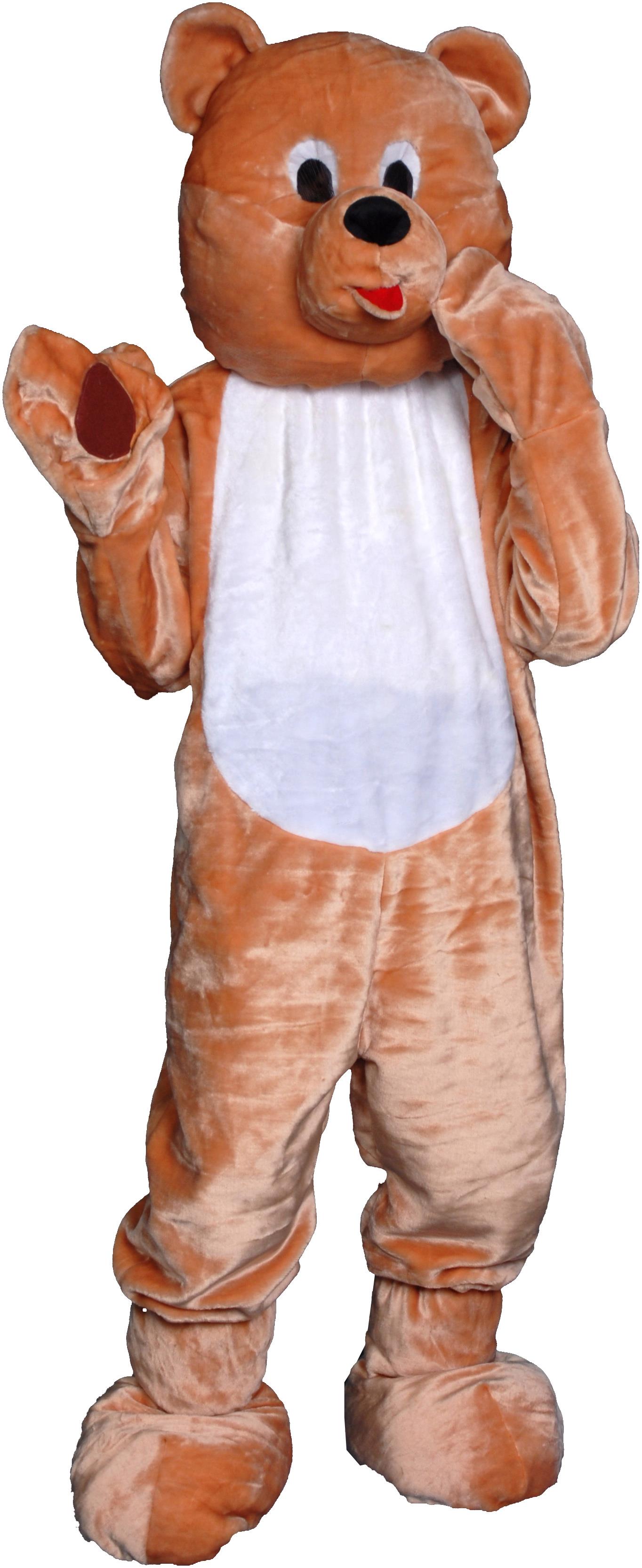 Teddy Bear Economy Mascot Adult Costume