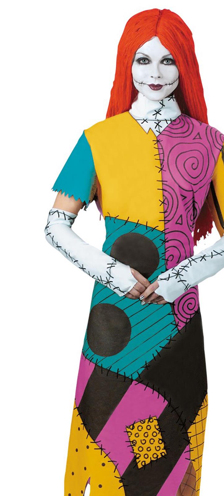 The Nightmare Before Christmas Sally Adult Plus Costume