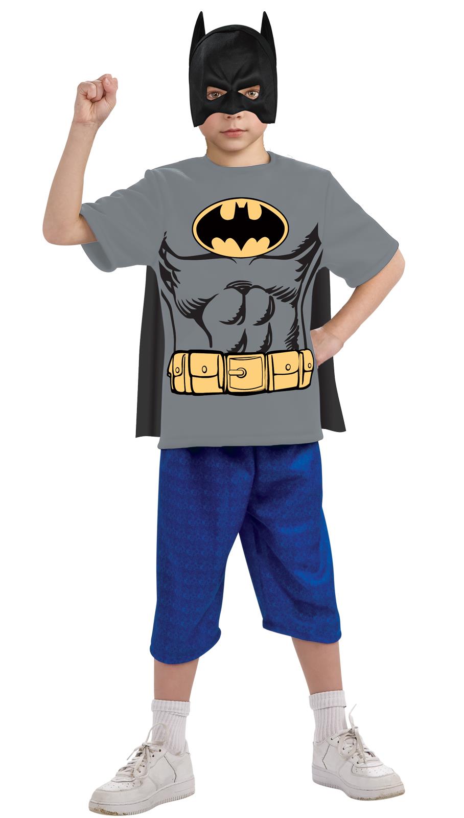 Batman T-Shirt Child Costume Kit Small