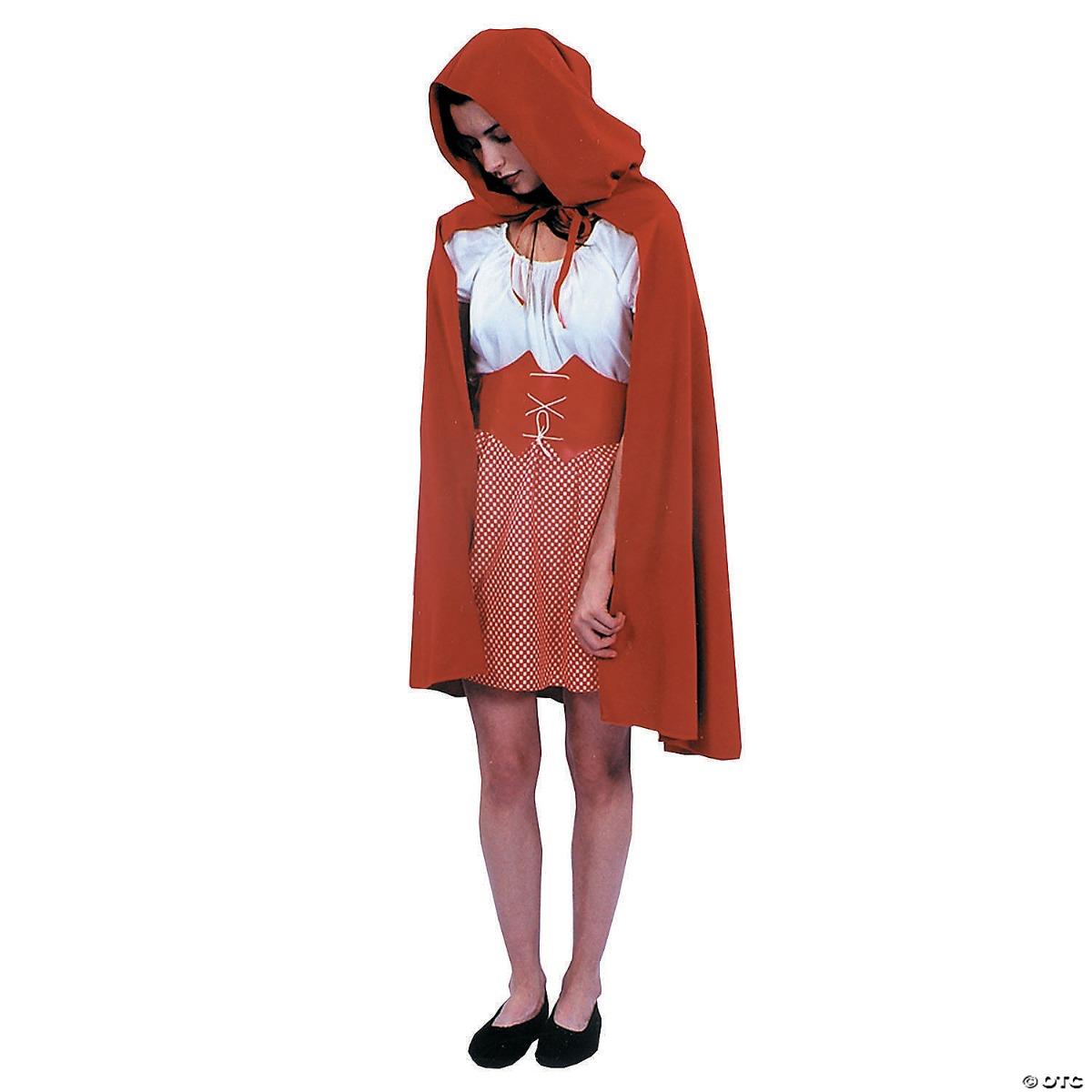 Red Riding Hood Cape Adult