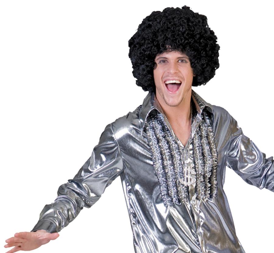 Saturday Night Silver Adult Shirt Small