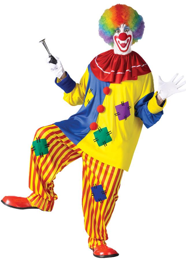 Big Top Clown Adult Costume