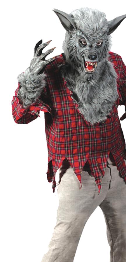 Grey Werewolf Adult Costume