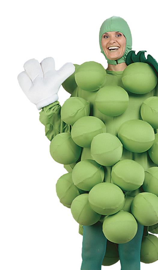 Green Grapes Adult Costume