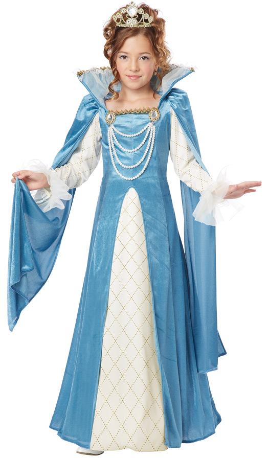 Renaissance Queen Child Costume