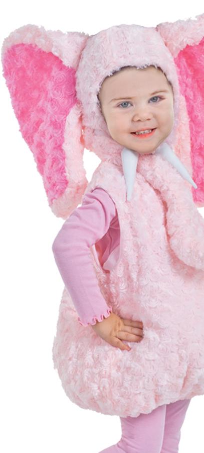 Pink Elephant Toddler Costume
